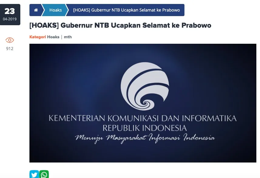 [Prebunking] Waspada Hoaks Mengintai Pilkada 2024, Kenali Ciri-cirinya
