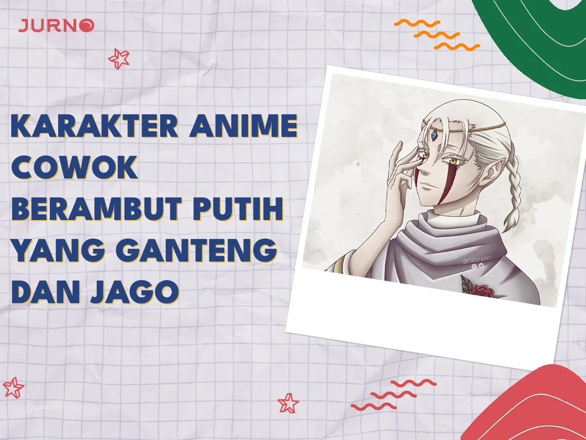 Tokoh Anime Berambut Putih