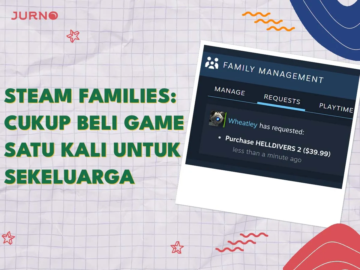 Steam Families: Fitur Baru, Berbagi Game Bersama Keluarga! Steam Families: Fitur Baru, Berbagi Game Bersama Keluarga!