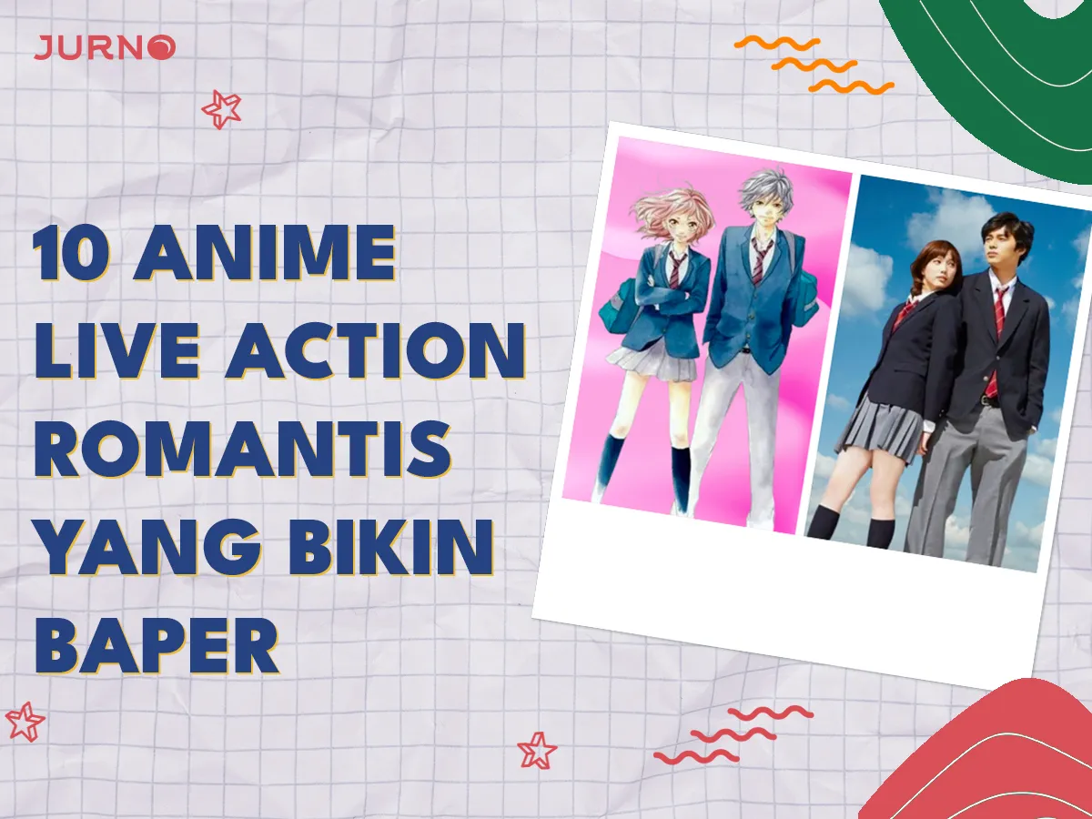 Rekomendasi Anime Live Action Romance, Dijamin Bikin Baper