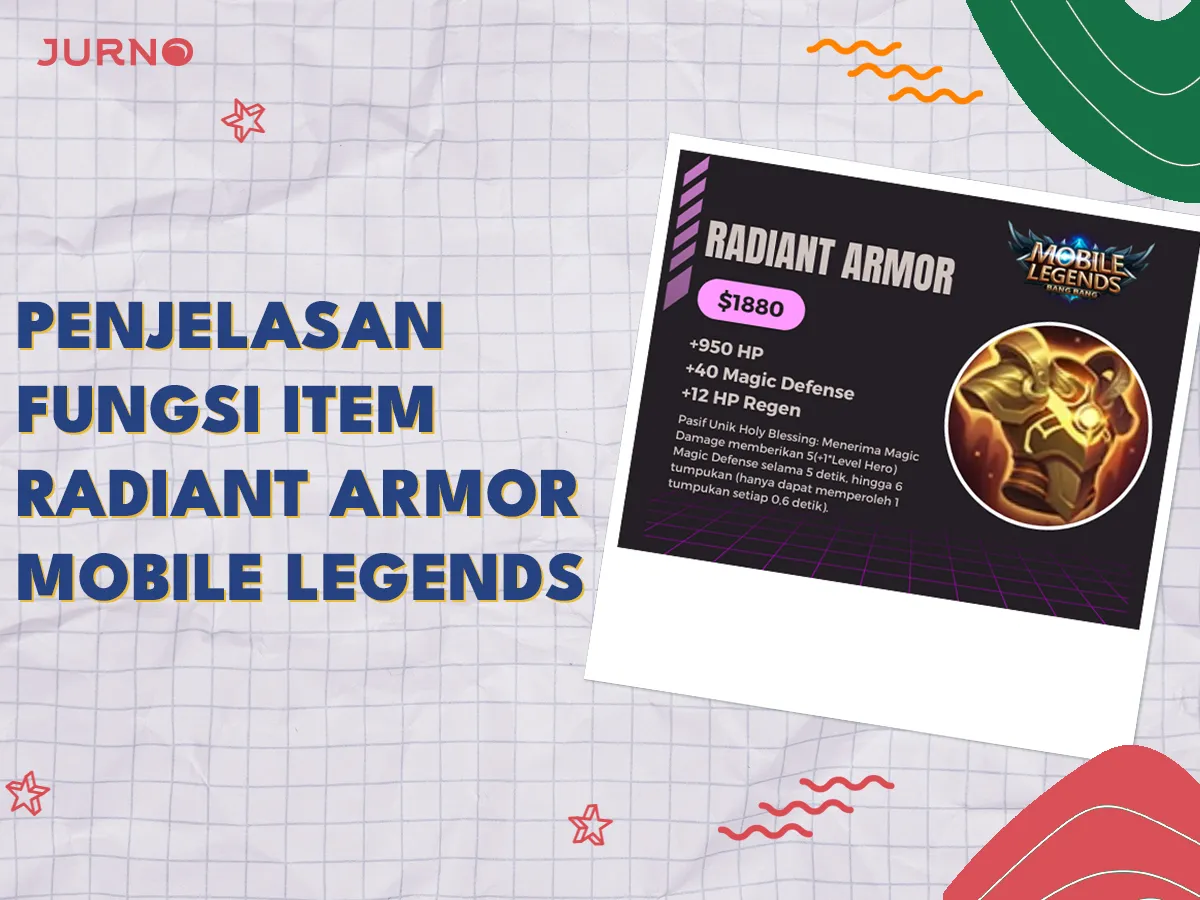 Fungsi Item Radiant Armor ML, Counter DPS Magic Damage!