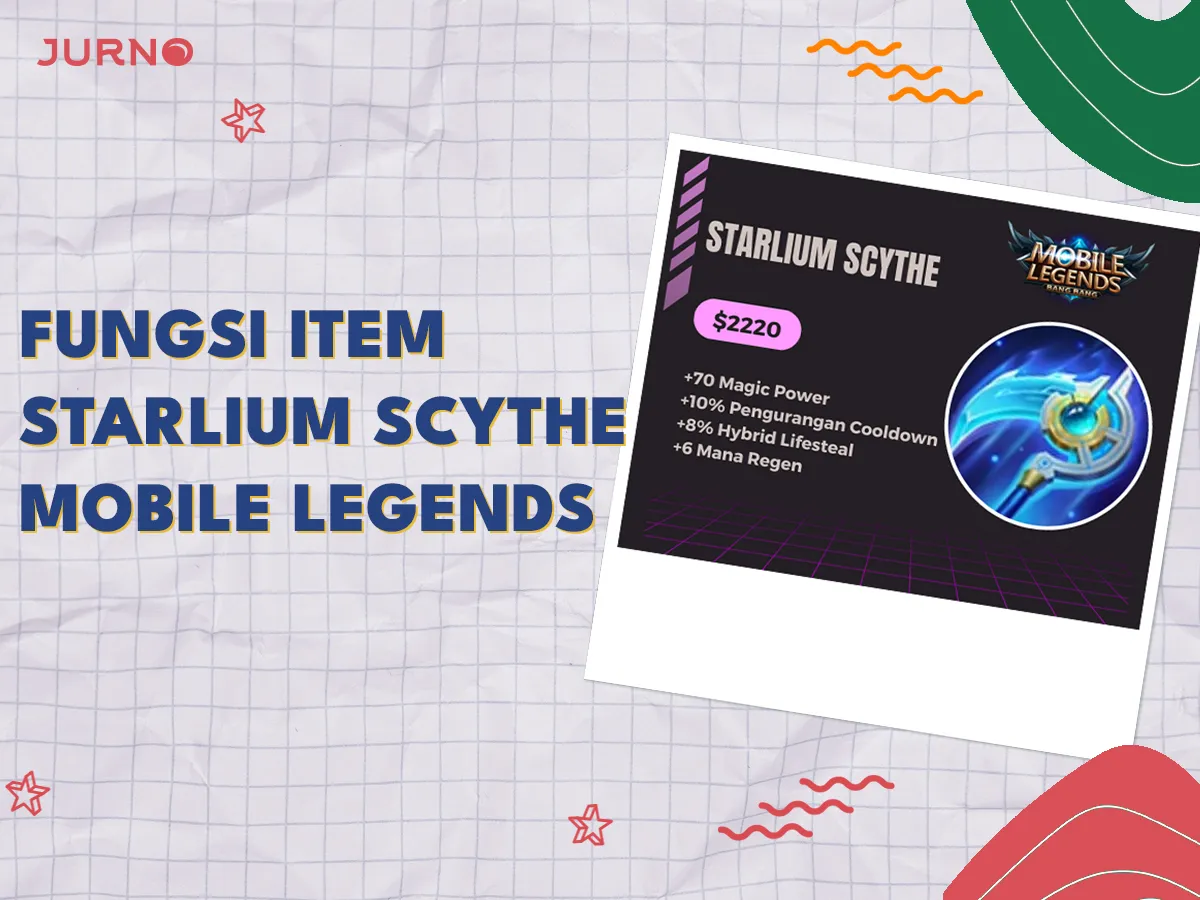 Fungsi Item Starlium Scythe di Mobile Legends