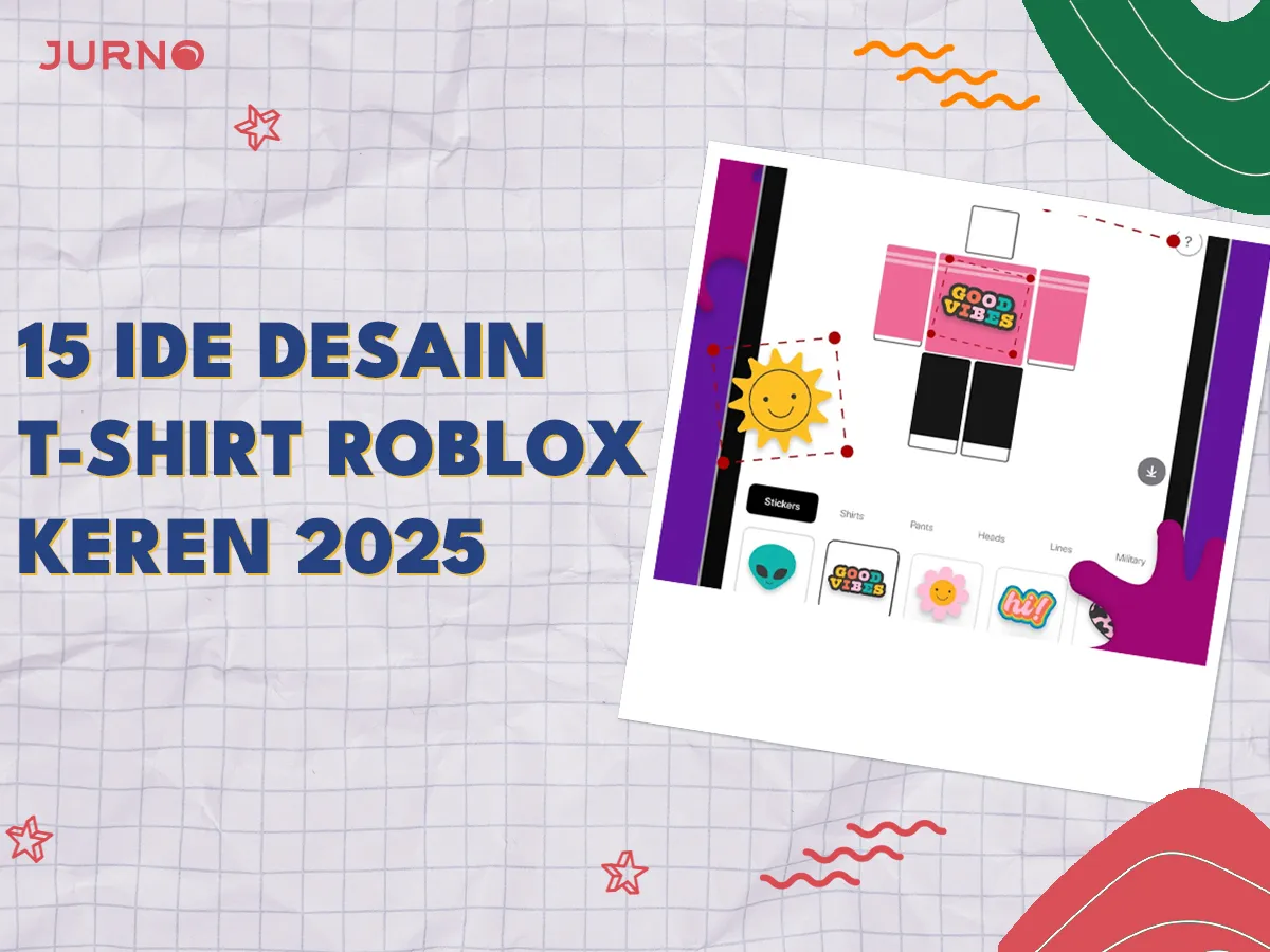 T-Shirt Roblox Keren + 15 Ide Desain Favorit 2025 T-Shirt Roblox Keren + 15 Ide Desain Favorit 2025
