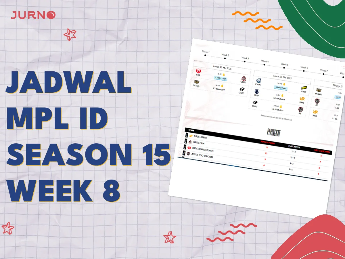 Jadwal MPL ID Season 15 Week 9 (23-25 Mei 2025) Jadwal MPL ID Season 15 Week 9 (23-25 Mei 2025)