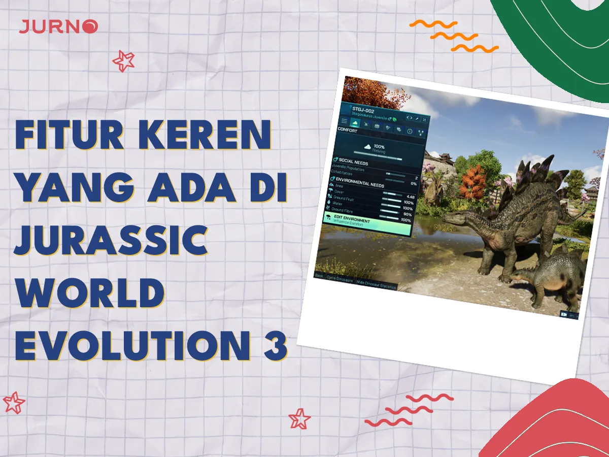Jurassic World Evolution 3: 13 Fitur yang Wajib Dinantikan Jurassic World Evolution 3: 13 Fitur yang Wajib Dinantikan
